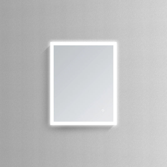 ORION LED ILLUMINATED VANITY RECTANGLE MIRROR - 30 x 24