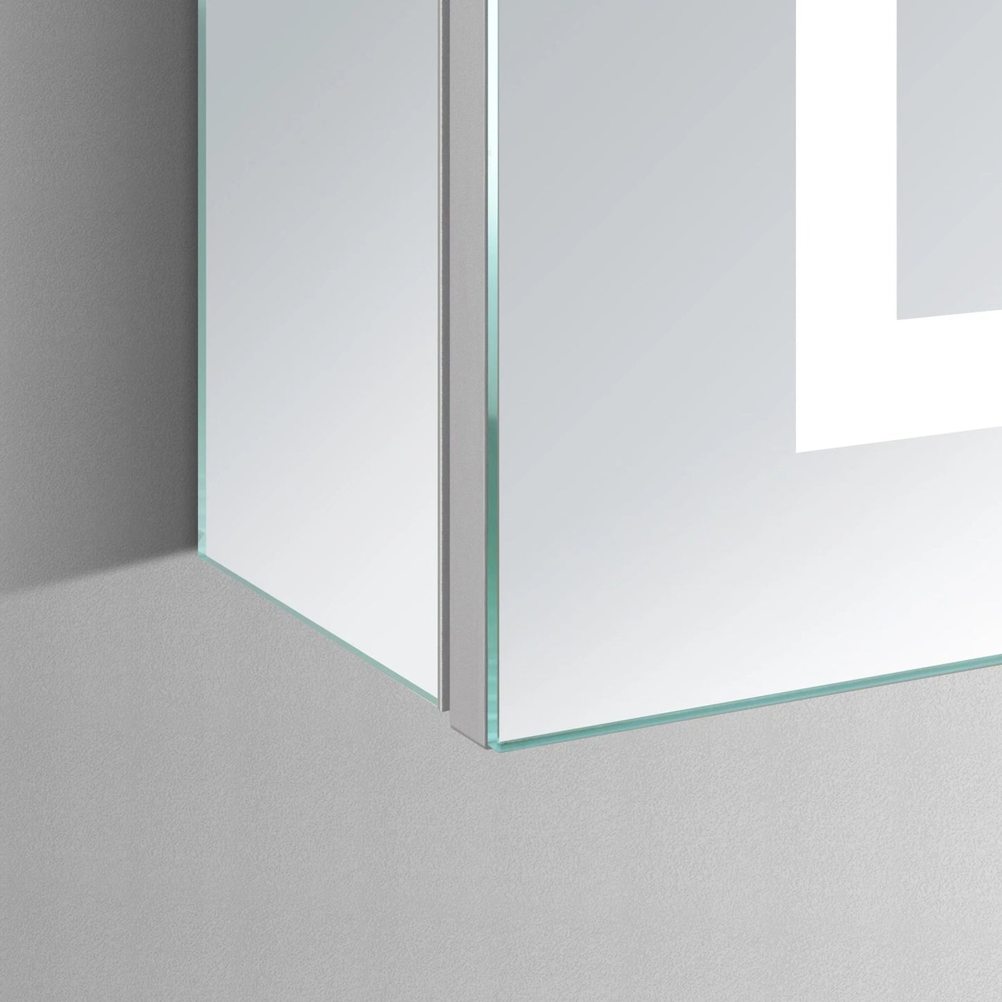 SYRMA LED ILLUMINATED CABINET VANITY RECTANGLE MIRROR - 32 x 48