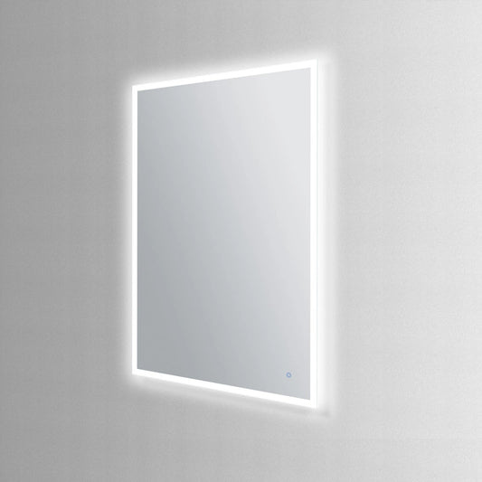ORION LED ILLUMINATED VANITY RECTANGLE MIRROR - 55 x 36