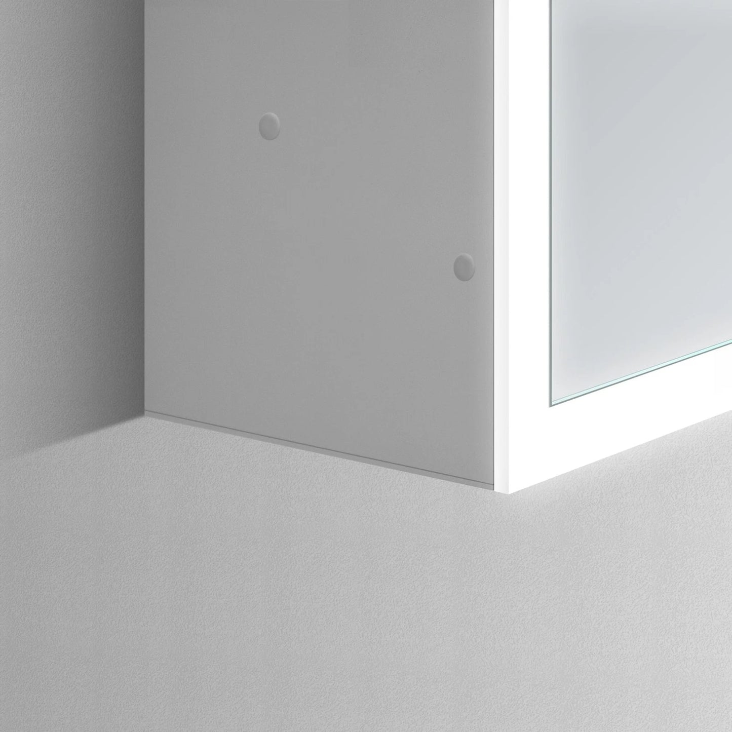 SYRENE LED ILLUMINATED CABINET VANITY RECTANGLE MIRROR - 32 x 24