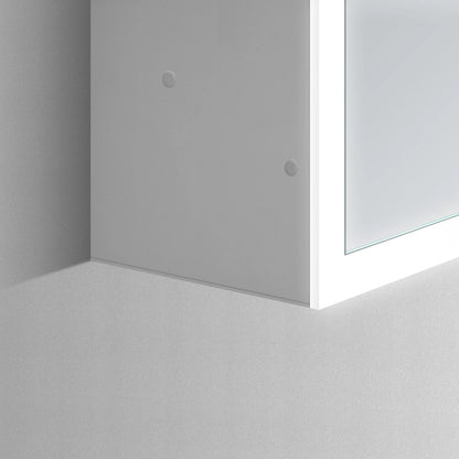 SYRENE LED ILLUMINATED CABINET VANITY RECTANGLE MIRROR - 32 x 24
