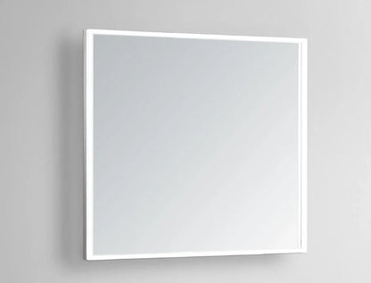 NEBULA LED LIGHTED BATHROOM VANITY RECTANGLE MIRROR - 32 x 32