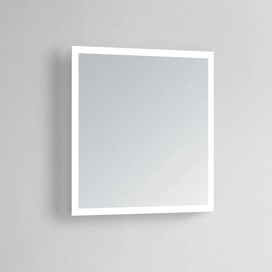 ZEPHYRA LED LIGHTED BATHROOM VANITY RECTANGLE MIRROR - 26 x 20