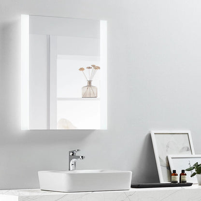 SABINE LED LIGHTED BATHROOM VANITY RECTANGLE MIRROR - 48 x 28