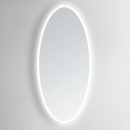 NEBULA OVAL LED LIGHTED BATHROOM VANITY OVAL MIRROR - 70 x 32