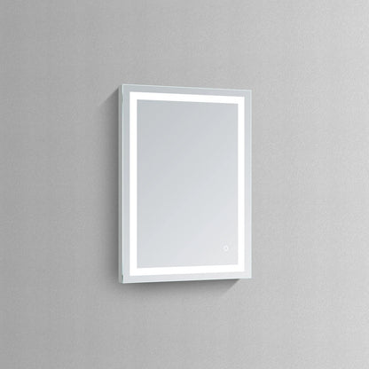XANTHE LED ILLUMINATED VANITY MIRROR - 40 x 24 - ADJUSTABLE COLOR & TEMPERATURE