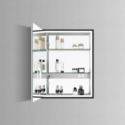 SYRENE LED ILLUMINATED CABINET VANITY RECTANGLE MIRROR - 32 x 24
