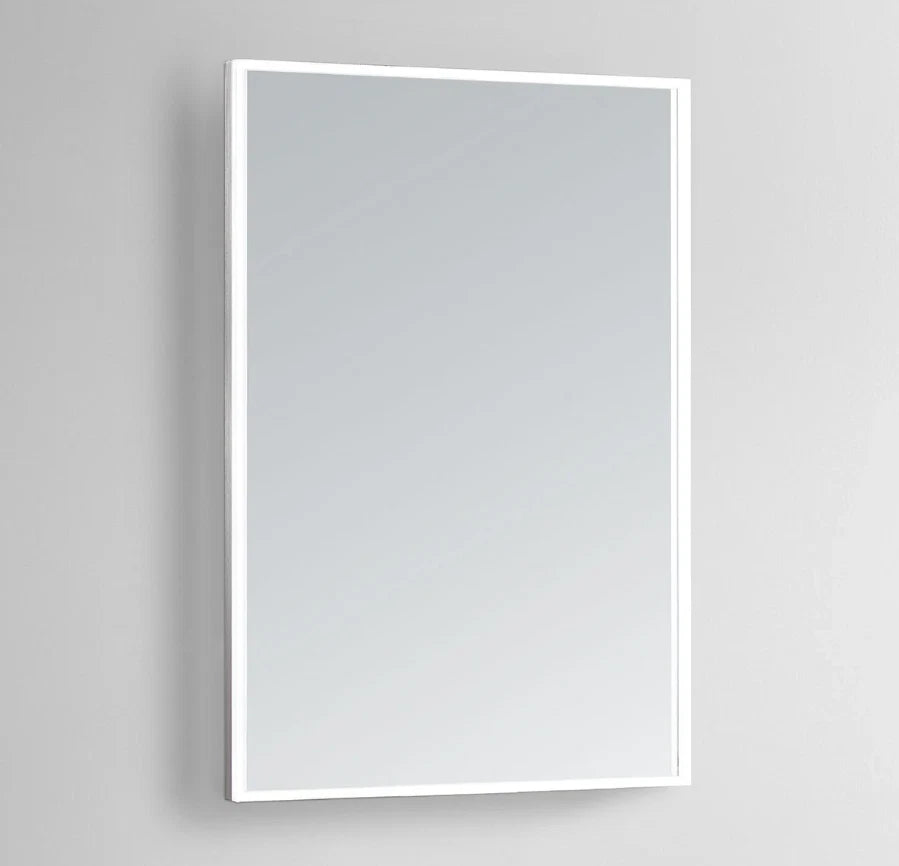 NEBULA LED LIGHTED BATHROOM VANITY RECTANGLE MIRROR - 48 x 35