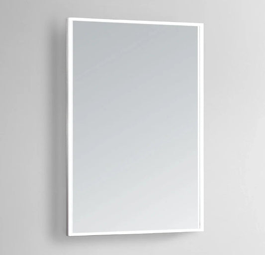 NEBULA LED LIGHTED BATHROOM VANITY RECTANGLE MIRROR - 48 x 35