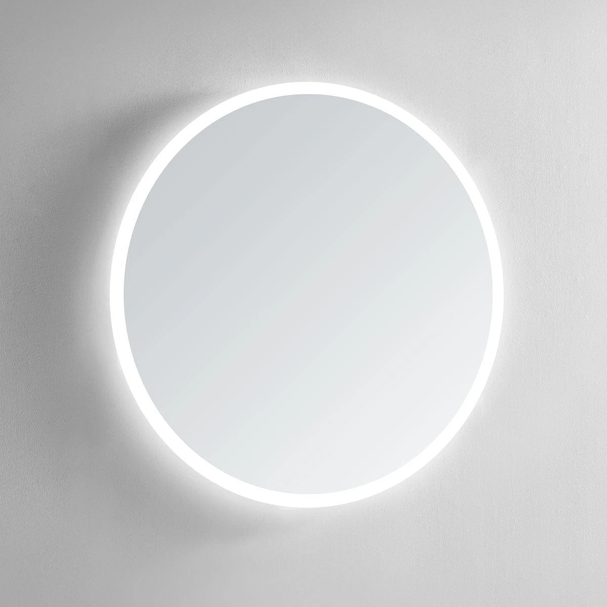 DIAFOTIZO LED LIGHTED BATHROOM VANITY ROUND MIRROR - 36 x 36