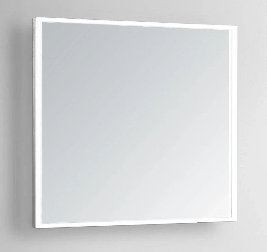 NEBULA LED LIGHTED BATHROOM VANITY RECTANGLE MIRROR - 40 x 40