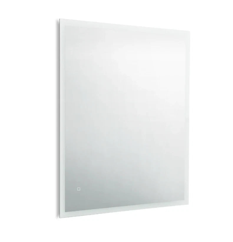 SYLVA LED LIGHTED BATHROOM VANITY SQUARE MIRROR - 32 x 24