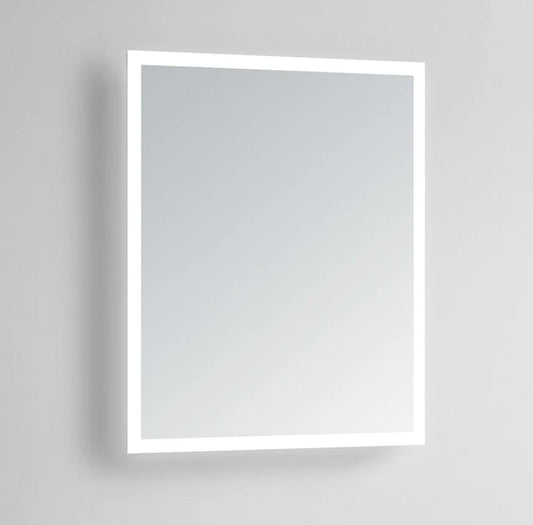ZEPHYRA LED LIGHTED BATHROOM VANITY RECTANGLE MIRROR - 32 x 24