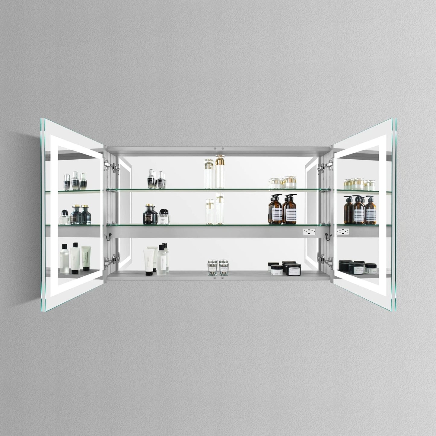 SYRMA LED ILLUMINATED CABINET VANITY RECTANGLE MIRROR - 32 x 48