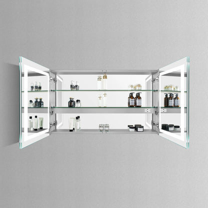 SYRMA LED ILLUMINATED CABINET VANITY RECTANGLE MIRROR - 32 x 48
