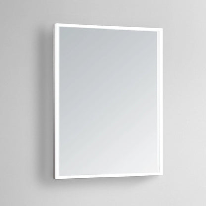 NEBULA LED LIGHTED BATHROOM VANITY RECTANGLE MIRROR - 40 x 24