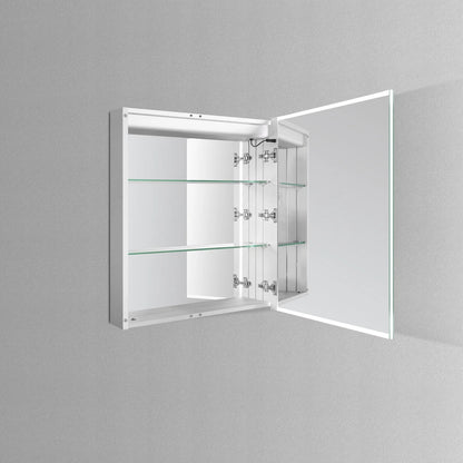 LYLA I LED LIGHTED BATHROOM CABINET VANITY MIRROR - Right Side