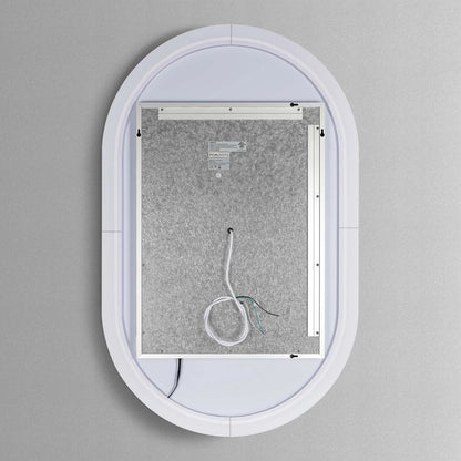 VEGA PILL LED ILLUMINATED OVAL MIRROR