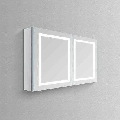 SYRMA LED ILLUMINATED CABINET VANITY RECTANGLE MIRROR - 32 x 48