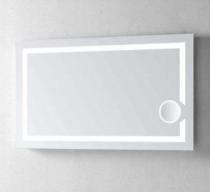LYDEN LED LIGHTED BATHROOM VANITY MIRROR - RECTANGLE - 28 x 48
