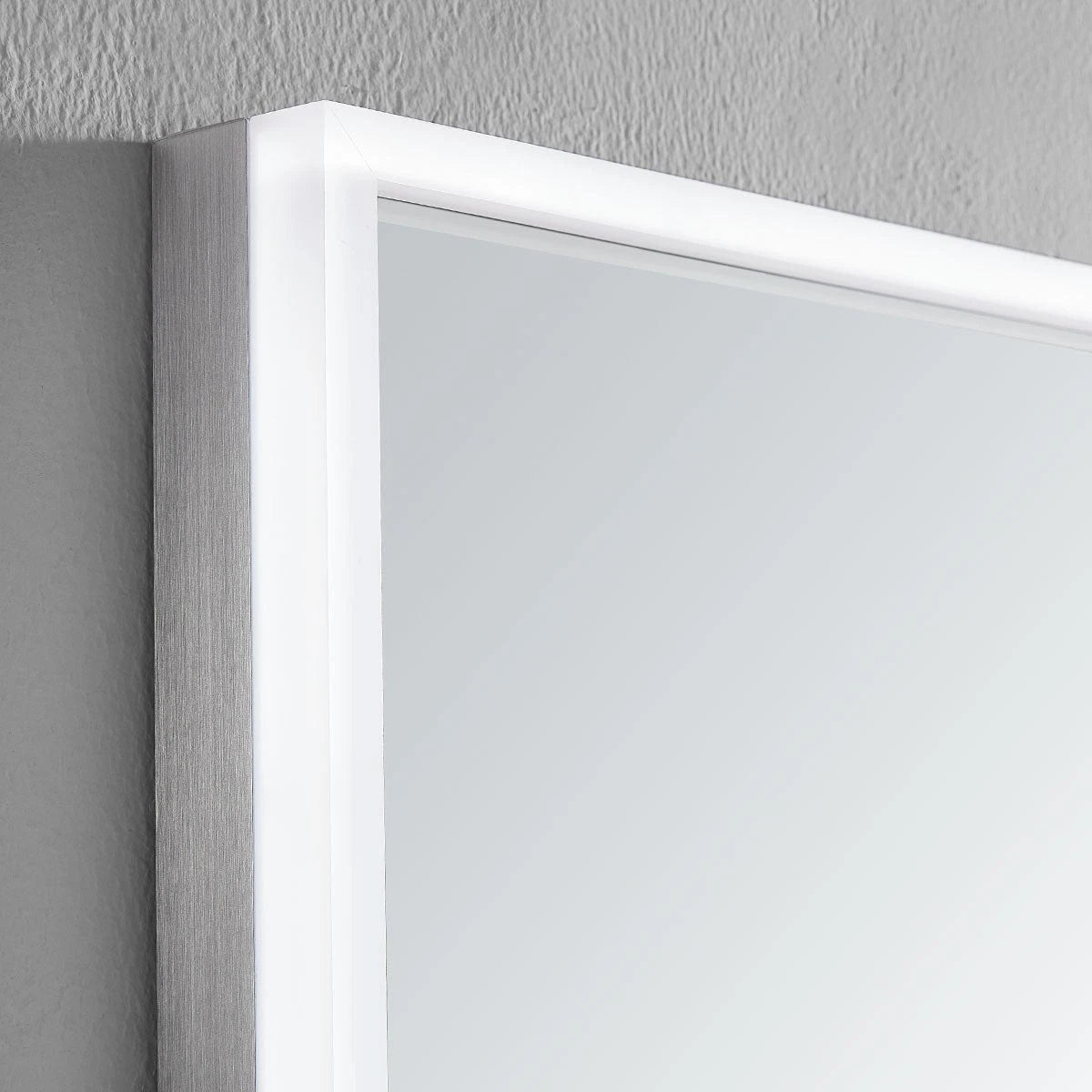 NEBULA LED LIGHTED BATHROOM VANITY RECTANGLE MIRROR - 40 x 24