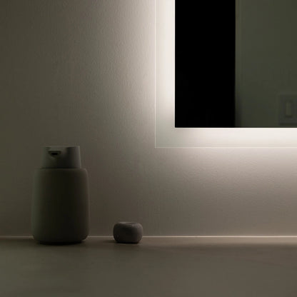 ZEPHYRA LED LIGHTED BATHROOM VANITY RECTANGLE MIRROR - 26 x 20