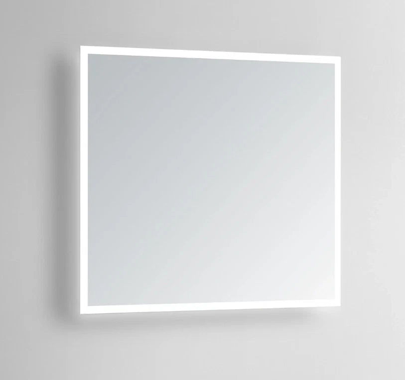 ZEPHYRA LED LIGHTED BATHROOM VANITY RECTANGLE MIRROR - 32 x 32