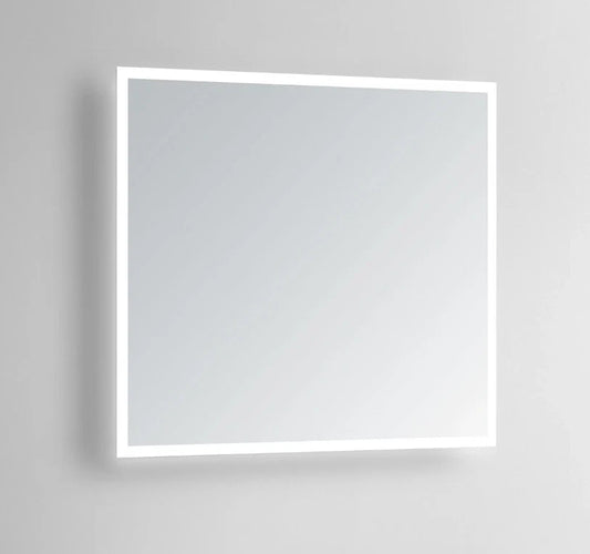 ZEPHYRA LED LIGHTED BATHROOM VANITY RECTANGLE MIRROR - 32 x 32